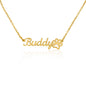 Personalized Paw Print Necklace - Custom Pet Gift - vo•hn