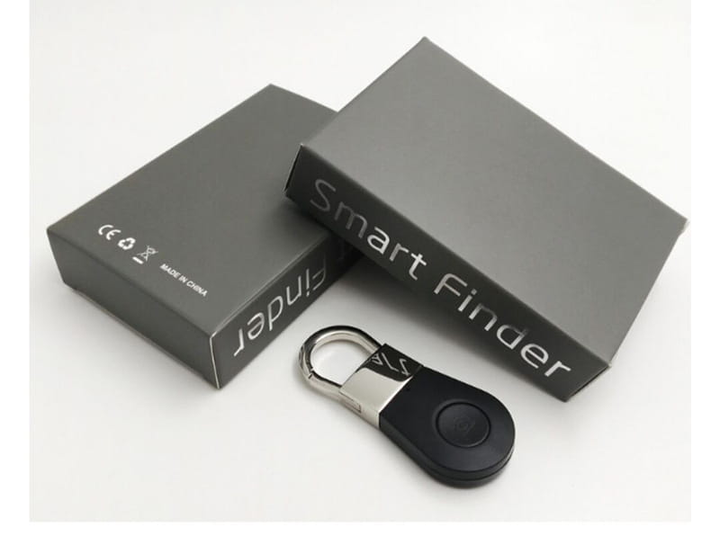 SmartFinder Keychain: Bluetooth Tracking with Map Positioning & Alerts