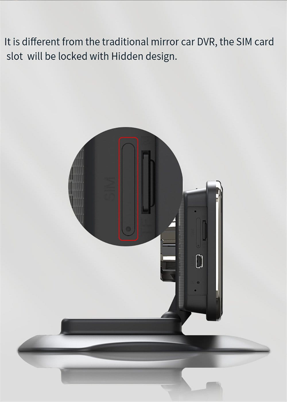 SafeDrive 360° Intelligent Monitor - Dashcam