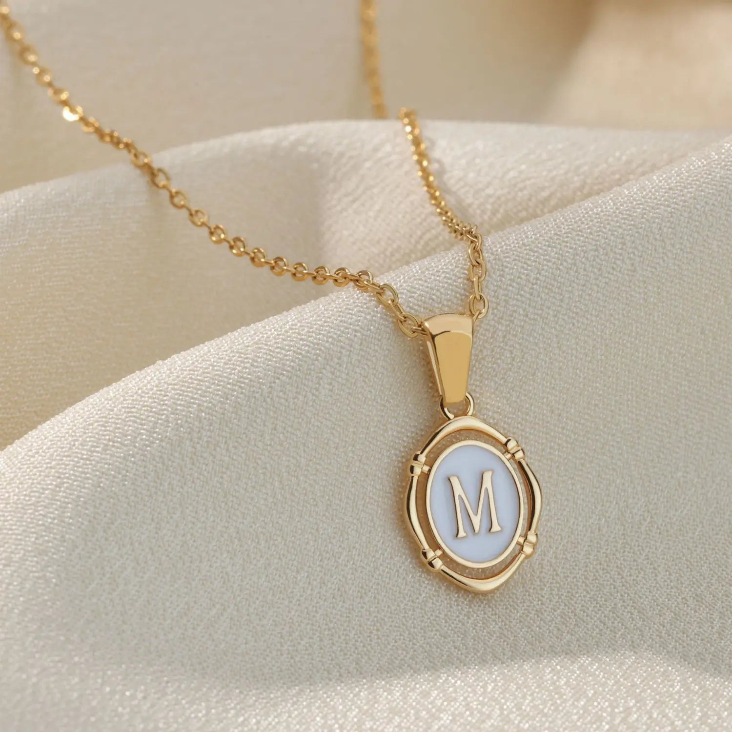 26 Letter Pendant Necklace - Image 5