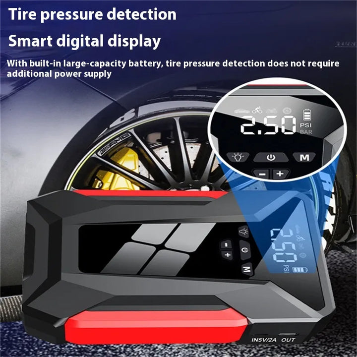 AutoMate 8-in-1 Car Power Bank 12V Emergency Start Tire Inflatable Machine - J16 Luxury / 39800