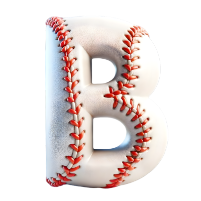 Baseball Style - Personalized Name Canvas Print