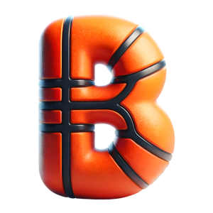 Basketball Style - Personalized Name Canvas Print