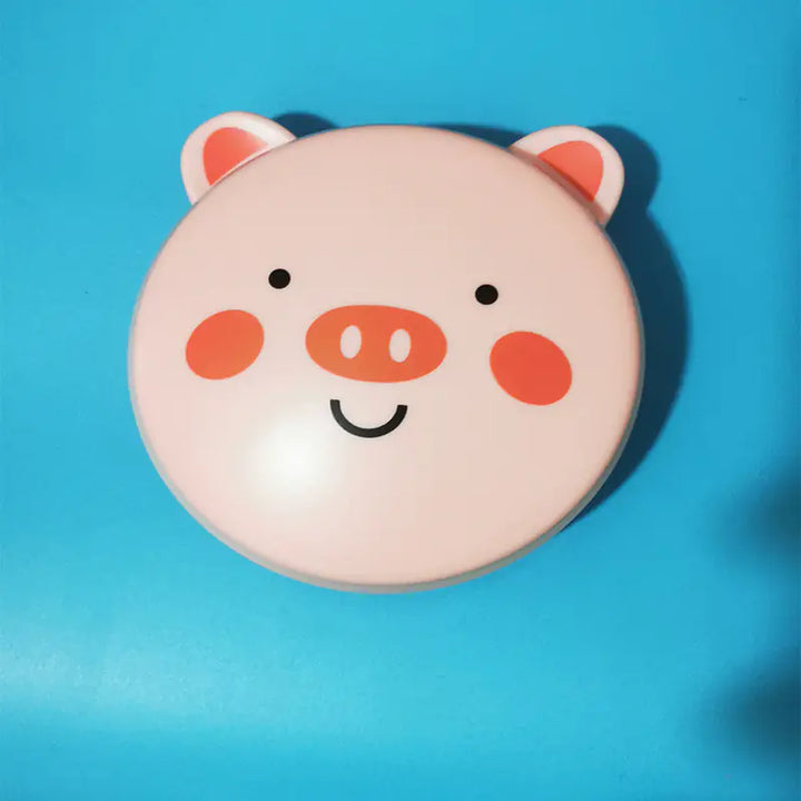 Bunny or Piggy Hug 2-in-1 Power Bank / Hand Warmer - Internet celebrity Xiaomeng [pink] 8 hours fever