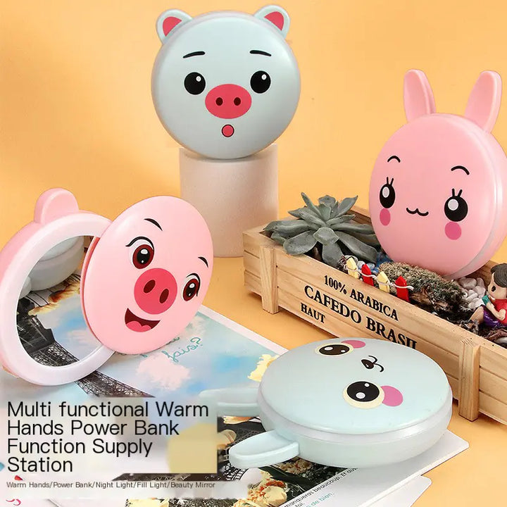 Bunny or Piggy Hug 2-in-1 Power Bank / Hand Warmer