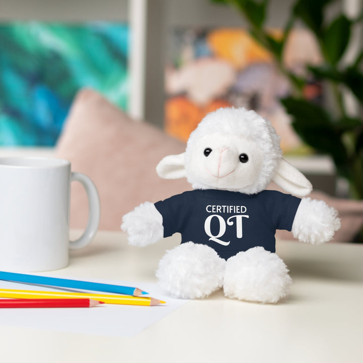 Certified QT Stuffed Animal - Cuddly Plush Bear with Adorable Tee - Accessories