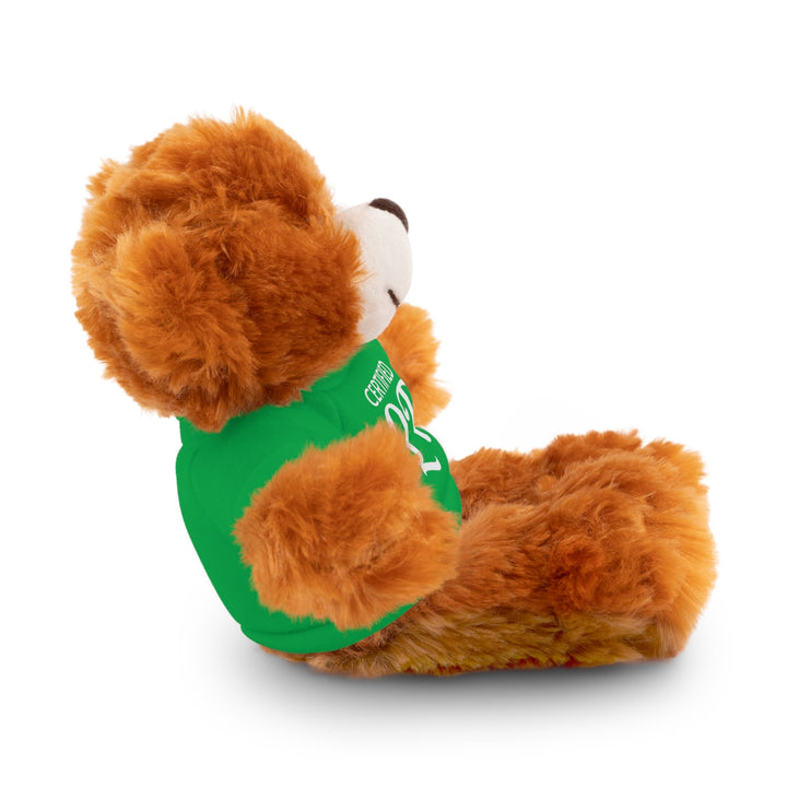 Certified QT Stuffed Animal - Cuddly Plush Bear with Adorable Tee - Accessories