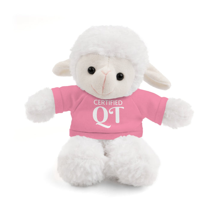 Certified QT Stuffed Animal - Cuddly Plush Bear with Adorable Tee - Accessories