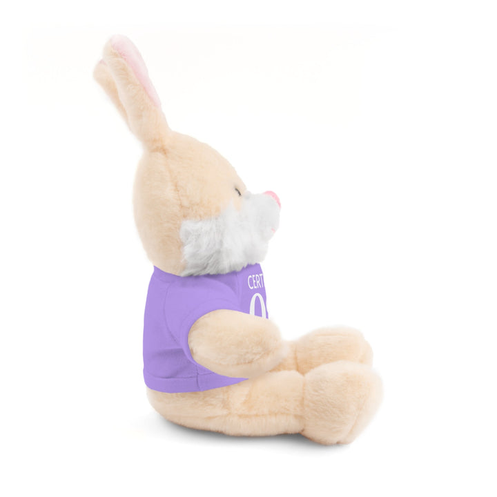 Certified QT Stuffed Animal - Cuddly Plush Bear with Adorable Tee - Accessories
