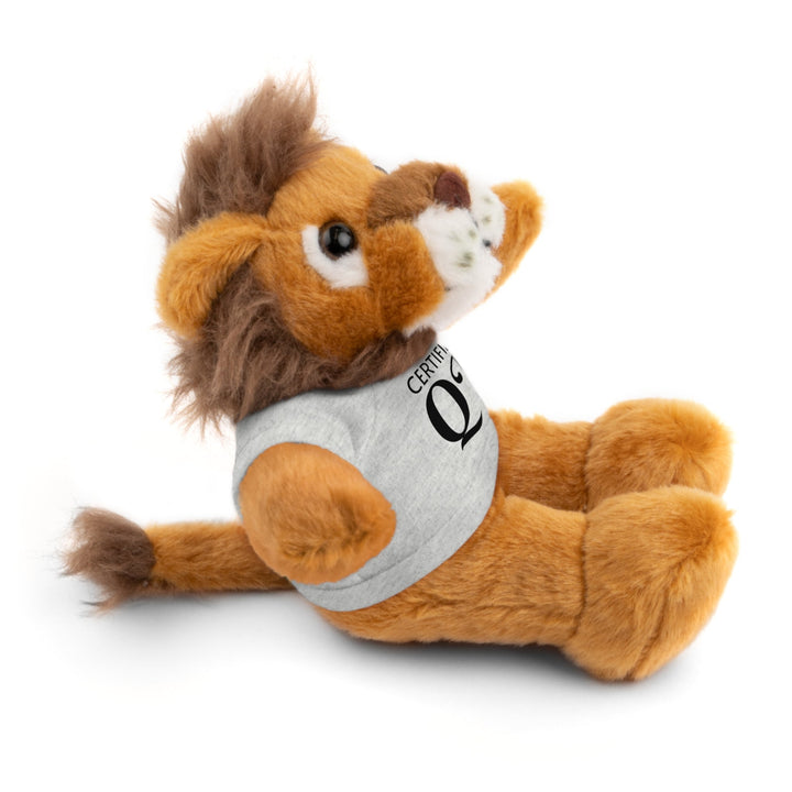 Certified QT Stuffed Animal - Cuddly Plush Bear with Adorable Tee - Accessories