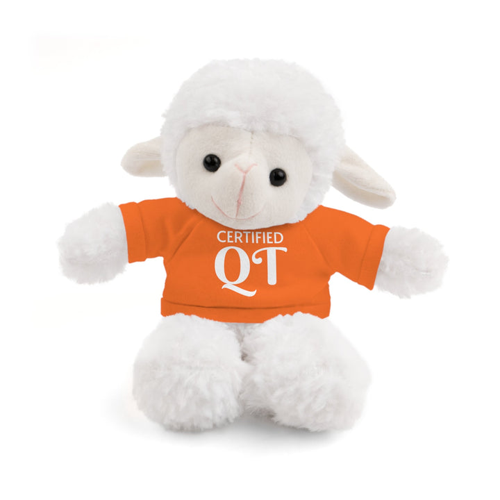 Certified QT Stuffed Animal - Cuddly Plush Bear with Adorable Tee - Accessories