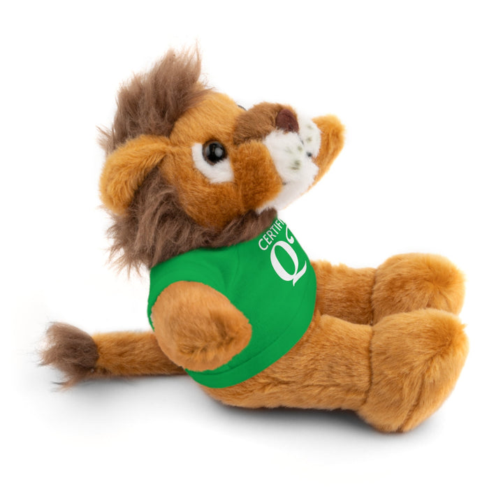 Certified QT Stuffed Animal - Cuddly Plush Bear with Adorable Tee - Accessories
