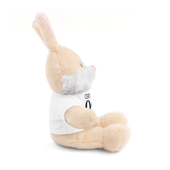 Certified QT Stuffed Animal - Cuddly Plush Bear with Adorable Tee - Accessories