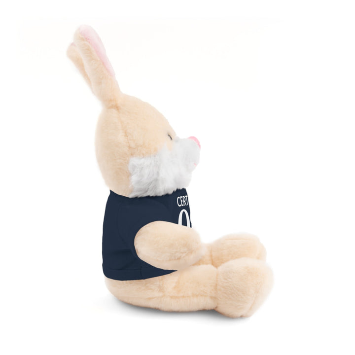 Certified QT Stuffed Animal - Cuddly Plush Bear with Adorable Tee - Accessories