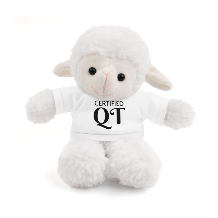 Certified QT Stuffed Animal - Cuddly Plush Bear with Adorable Tee - Accessories