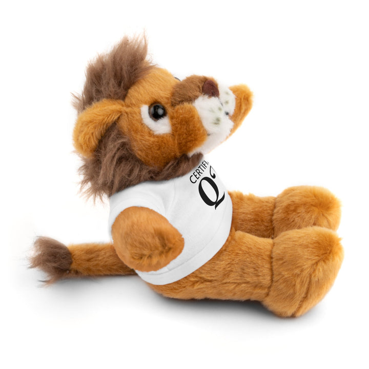 Certified QT Stuffed Animal - Cuddly Plush Bear with Adorable Tee - Accessories
