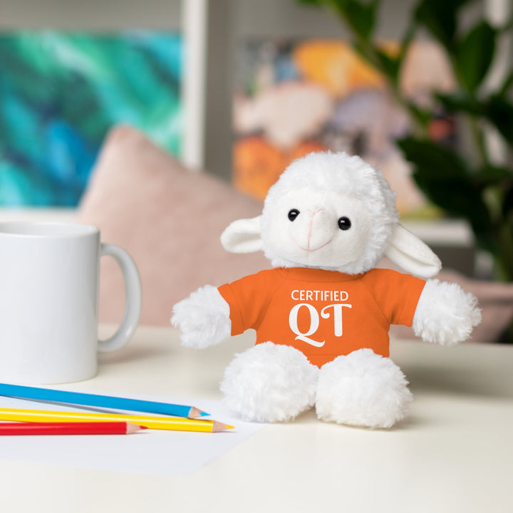 Certified QT Stuffed Animal - Cuddly Plush Bear with Adorable Tee - Accessories