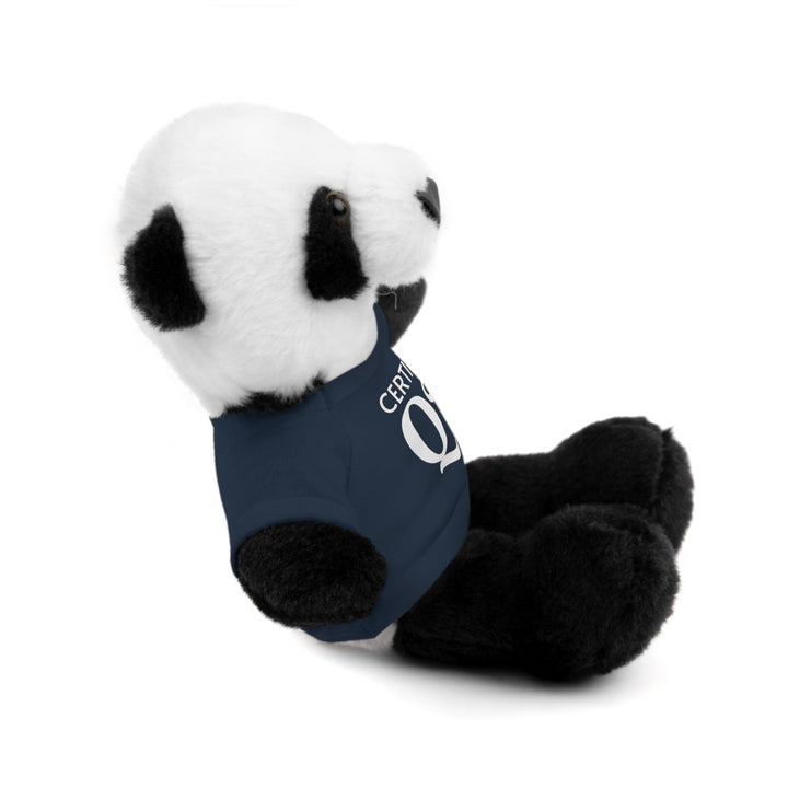 Certified QT Stuffed Animal - Cuddly Plush Bear with Adorable Tee - Accessories