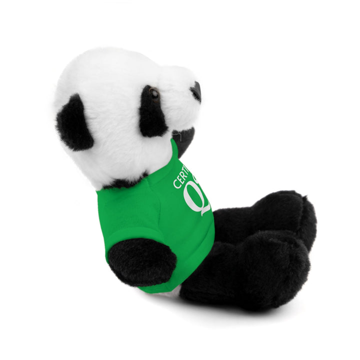 Certified QT Stuffed Animal - Cuddly Plush Bear with Adorable Tee - Accessories