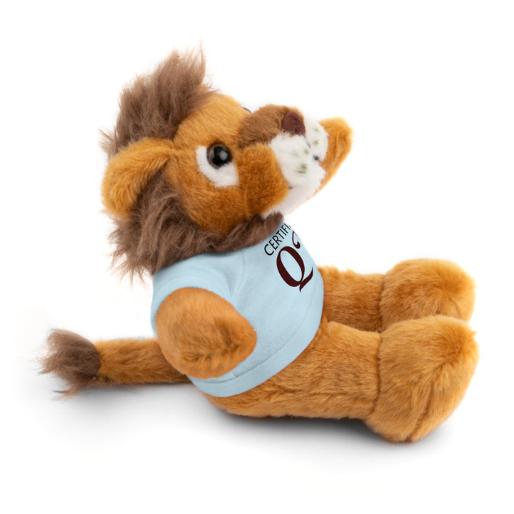 Certified QT Stuffed Animal - Cuddly Plush Bear with Adorable Tee - Accessories