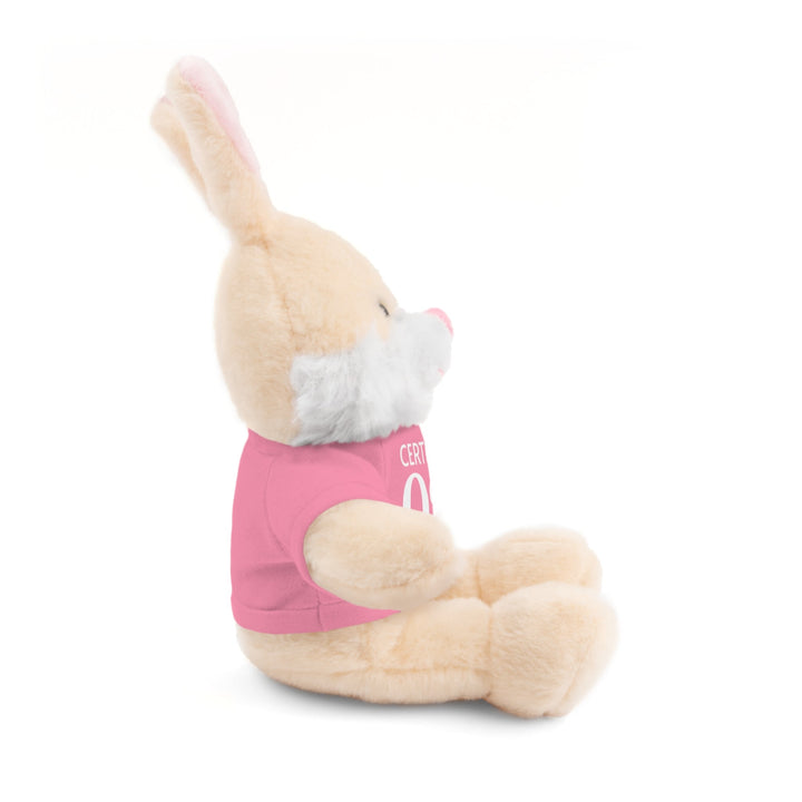 Certified QT Stuffed Animal - Cuddly Plush Bear with Adorable Tee - Accessories
