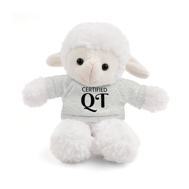 Certified QT Stuffed Animal - Cuddly Plush Bear with Adorable Tee - Accessories