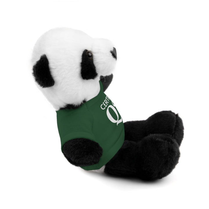 Certified QT Stuffed Animal - Cuddly Plush Bear with Adorable Tee - Accessories