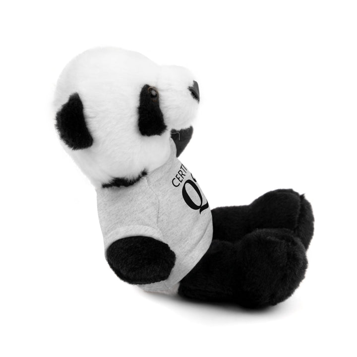 Certified QT Stuffed Animal - Cuddly Plush Bear with Adorable Tee - Accessories