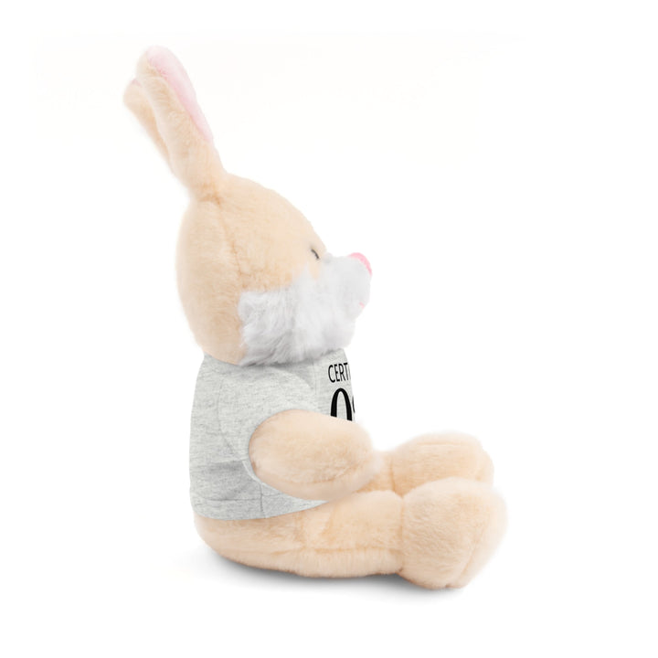 Certified QT Stuffed Animal - Cuddly Plush Bear with Adorable Tee - Accessories