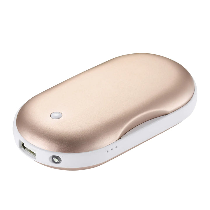 CozyClutch 2-in-1 Rechargeable Mini Hand Warmer & USB Power Bank - Tyrant Gold / 107X 60X 25mm