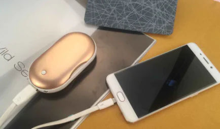 CozyClutch 2-in-1 Rechargeable Mini Hand Warmer & USB Power Bank