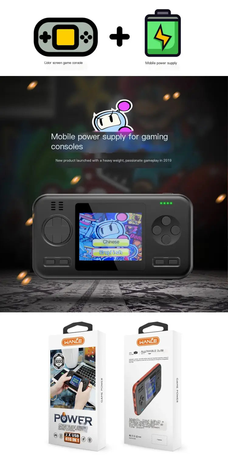 WANLE Colour Screen Game Console