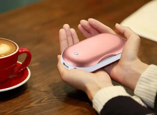 CozyClutch 2-in-1 Rechargeable Mini Hand Warmer & USB Power Bank