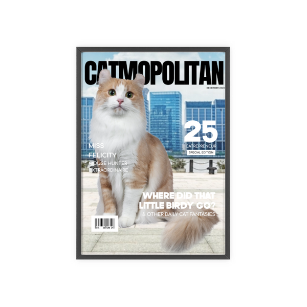 Celeb-Catty Magazine Cover - Print