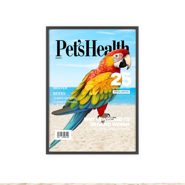 Celebrity Pet Magazine Cover - Print