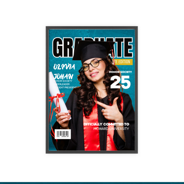 Grad / Senior Magazine Cover - Print