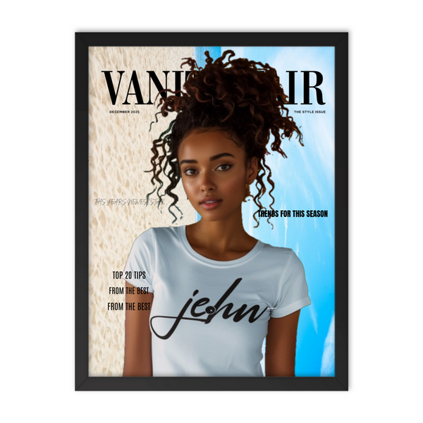 Faux Fun Magazine Cover Print