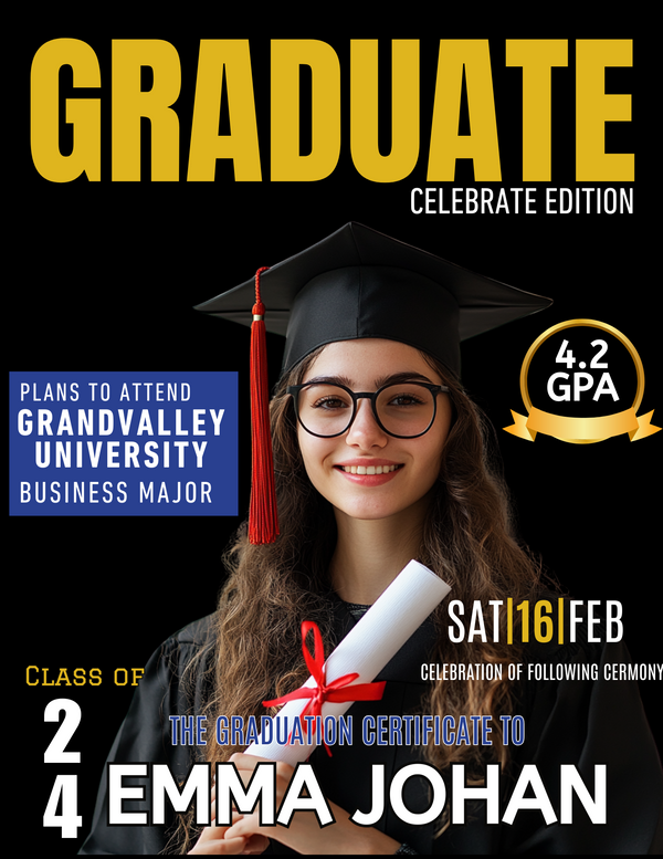 Fiverr CL1-GradMagazine Cover 30