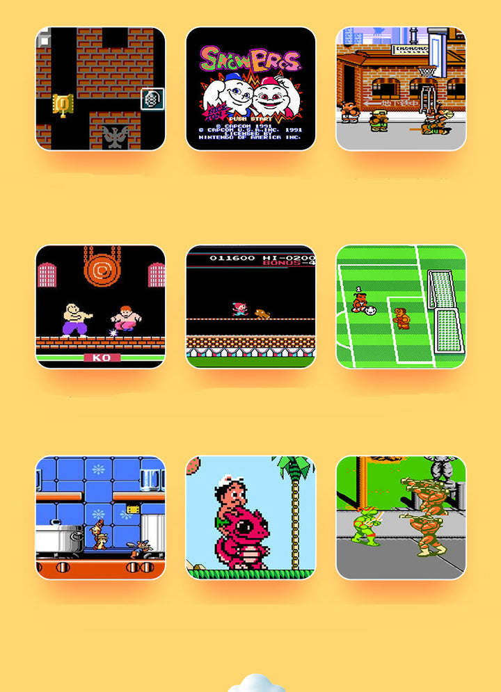 G7 Retro Pocket Handheld Game Console + 666 Classics Games & TV Connector - Game Consoles