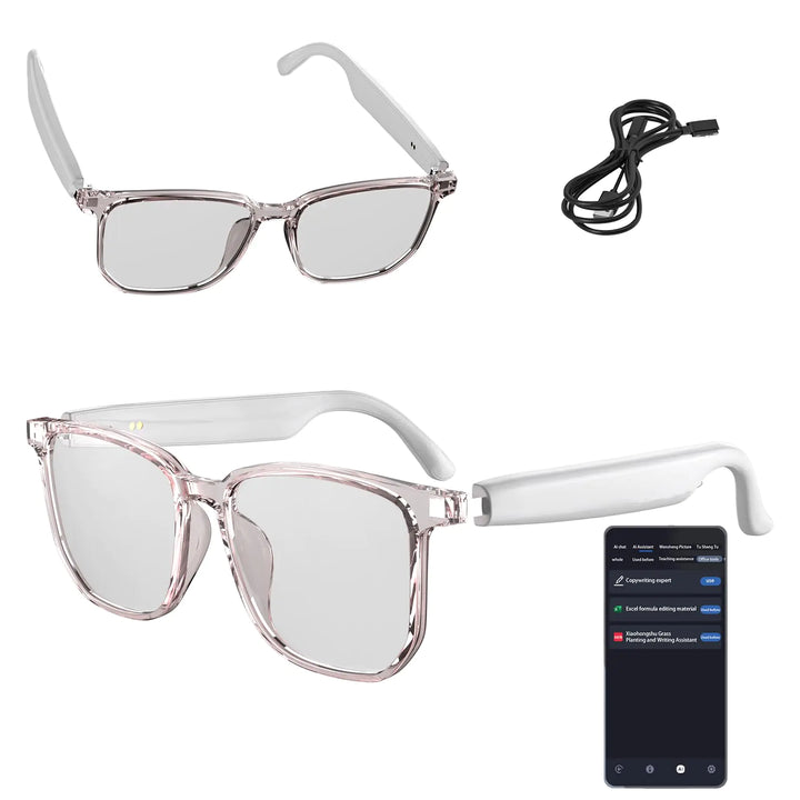 GlobaLyzer AI Smart Glasses: Real-Time Multilingual Translator & Music Companion - n/a