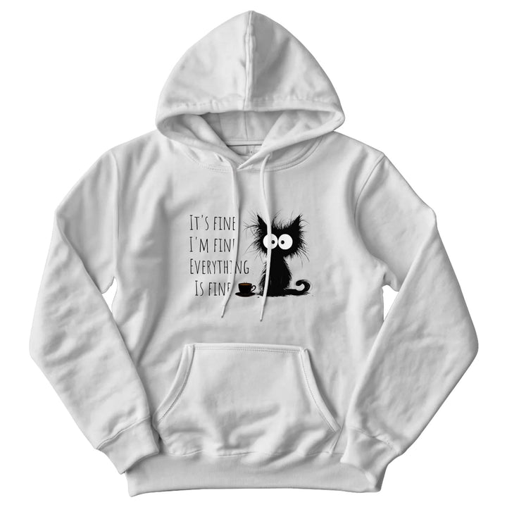 Personalized Hoodie - Its Fine, I'm Fine, Everything's Fine - vo•hn