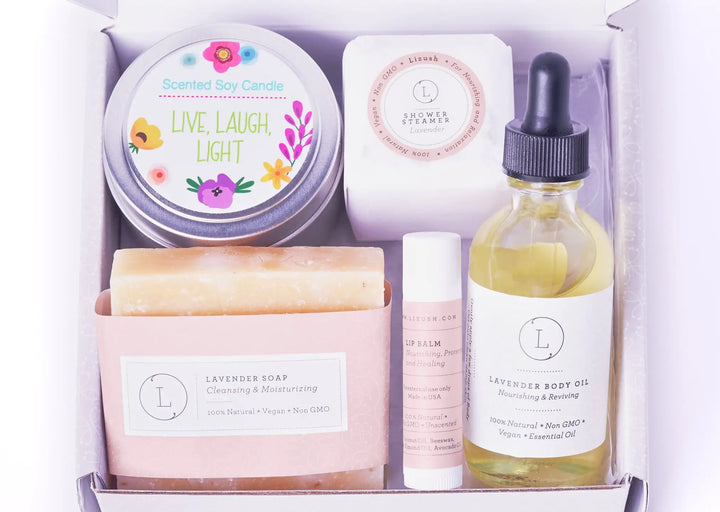 Lavender Bliss Spa Kit - Restore & Rejuvenate - 1 / one size