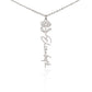 Personalized Flower Name Necklace - Custom Gift USA - vo•hn