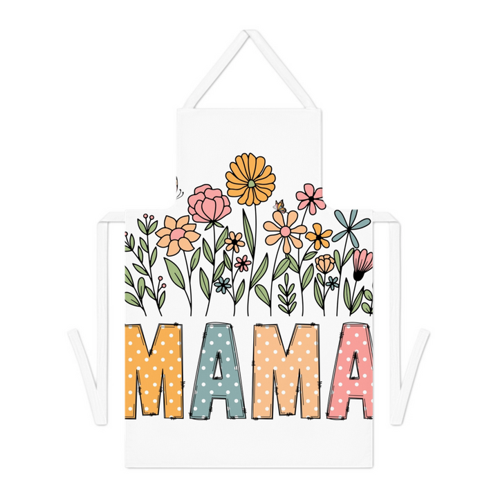 Personalized - Adult Apron (AOP) - One size / White