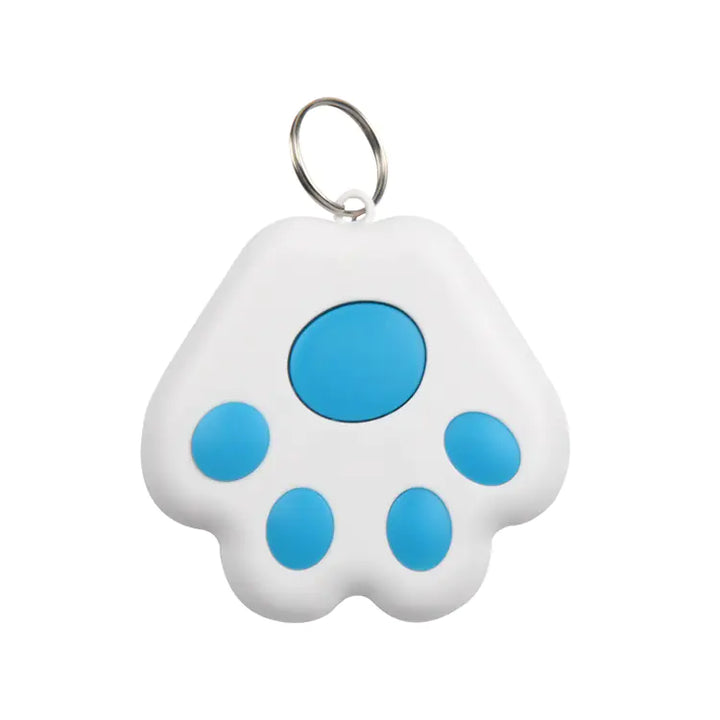 PetPal Tracker - Bluetooth Anti-Lost Dog or Cat Tracker with Two-Way Alarm - Light Blue