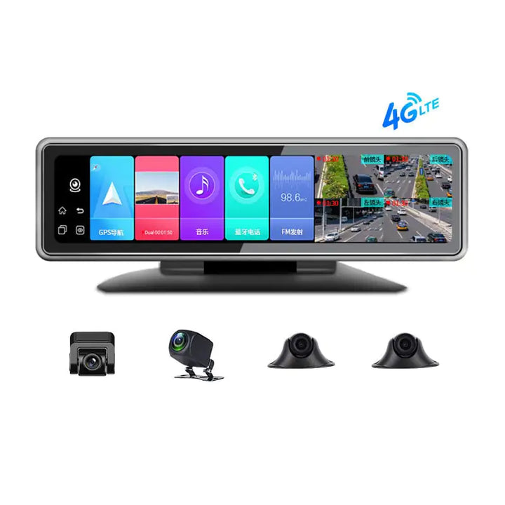 SafeDrive 360° Intelligent Monitor - 10 inches / Standard + 256G