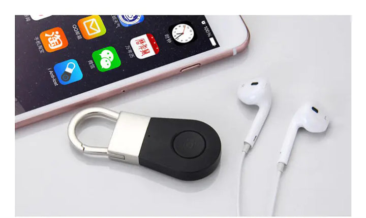 SmartFinder Keychain: Bluetooth Tracking with Map Positioning & Alerts
